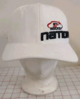 Chapéu boné branco masculino tamanho único bordado lã Zephyr USA Hockey Nationals - Imagem 1 de 4