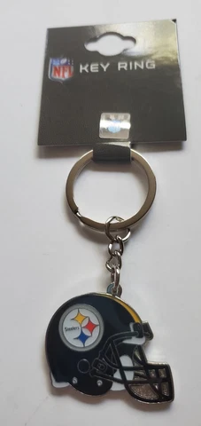NFL - PITTSBURGH STEELERS OFFICIAL TEAM HELMET KEY CHAIN RING Cover