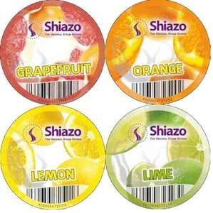 Shiazo Dampfsteine | Citrus Früchte Set | Vorteilspack mit 4 Sorten Citrusfrucht - Bild 1 von 1