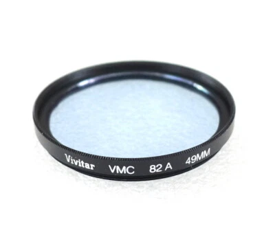 49mm Vivitar VMC (Tiffen) 82A Mild Cooling CC Filter - Multi-Coated - NEW - Image 1 of 3