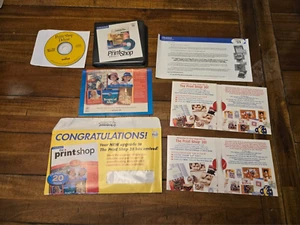 Juego de discos vintage Broderbund The Printshop versión Deluxe 12 15 y 20 - Imagen 1 de 11