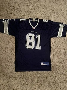 Herren Reebok NFL Dallas Cowboys #81 Terrell Owens Football Trikot Mens Größe: M - Bild 1 von 4