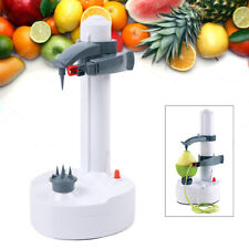 Éplucheur électrique de fruits et légumes, Éplucheur en acier inoxydable  Éplucheur trancheur 3 en 1 outil