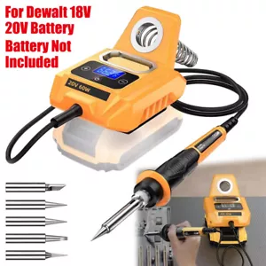 Welding Tool Soldering Iron Station Cordless Portable For Dewalt 18V 20V Battery - Picture 1 of 13