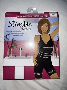 MEMOI SlimME High Waist Thigh Shaper Black Small NEW - Picture 1 of 6