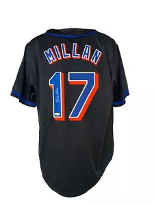 Felix Millan autographed signed jersey MLB Atlanta Braves JSA COA - Picture 1 of 3