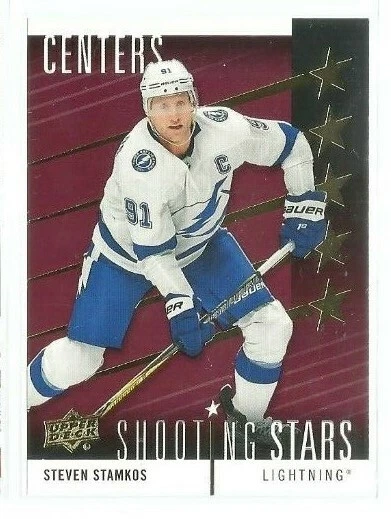 2019-20 Upper Deck Shooting Stars Centers Red #SSC6 Steven Stamkos (ref 92328) - Image 1 of 1