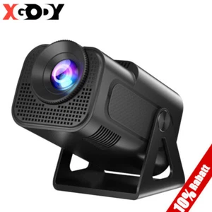 NEU Tragbar 4K Beamer HD Android 12000Lumen WiFi HDMI Projektor FHD LCD Heimkino - Bild 1 von 11