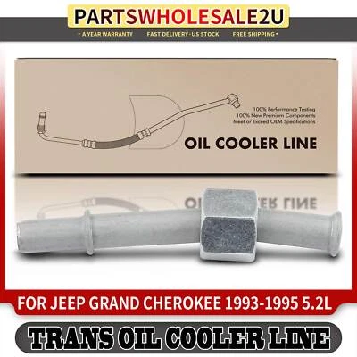 Conjunto de manguera de enfriador de aceite de entrada para Jeep Grand Cherokee 1993 1994 1995 V8 5,2 L Foto 1 de 4