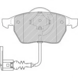 FDB1463 - PASTIGLIE FRENO ANTERIORI AUDI A3 - FERODO - Imagen 1 de 1