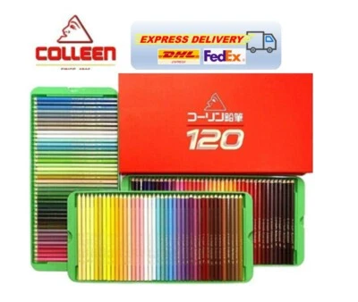 COLLEEN 120 Colored Pencil Set Art Drawing Painting Sketch Kids Children Gift - Image 1 of 4