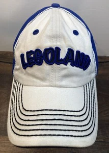 Gorra Legoland Bordada Juvenil Correa Azul Blanco 2015 Ajustable Curvada - Imagen 1 de 9