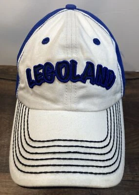 Gorra Legoland Bordada Juvenil Correa Azul Blanco 2015 Ajustable Curvada Foto 1 de 4