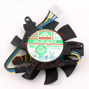 50 mm Lüfter für VGA Grafikkarte 8600GTS nVIDIA GeForce MGT5012XB-W10 - Bild 1 von 5
