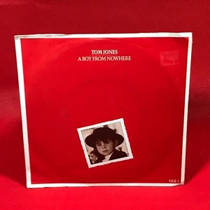 TOM JONES A Boy From Nowhere 1987 UK 4-track 7" vinyl E.P single 45 original - Picture 1 of 4