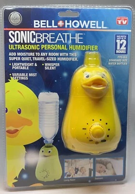 Duck Bell and Howell SonicBreathe Ultrasonic Personal Humidifier Water Bottle - Image 1 of 2