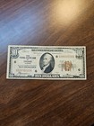 1929 $10 Ten Dollar Bill National Currency Note Brown Seal Chicago G00872215A