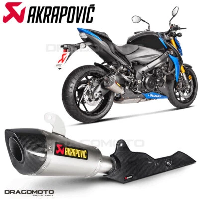SUZUKI GSX-S 1000 2015-2020 Pot échappement AKRAPOVIC Titane S-S10SO11-HASZ - Photo 1/4