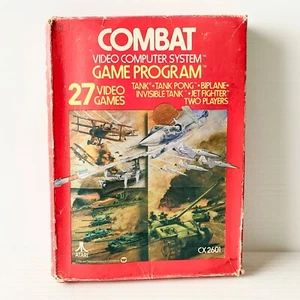 Combate + Caja y Manual - Atari 2600 - Probado y Funcionando - Envío Gratis - Imagen 1 de 10
