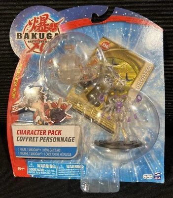 2008 Spinmaster Bakugan Battle Brawlers Novo Pacote de Personagens Vestroia Brontes Novo Na Caixa - Imagem 1 de 4