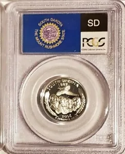 2006 S Clad State Quarter Flag South Dakota PCGS PR70 DCAM - Picture 1 of 2