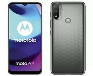 Motorola E20 32GB 6.5" ndroid SIM Free UK Smartphone - Grey - Picture 1 of 5