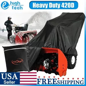 420D Dos Etapas Cubierta Lanzador Nieve Lluvia Polvo Impermeable Lona Protectora Bolsa - Imagen 1 de 10