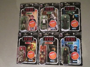 Star Wars Retro Return of Jedi Luke Han Leia Emperor Biker Scout Lando Vintage - Bild 1 von 7