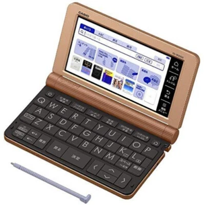 Casio Electronic Dictionary EX-Word XD-SR8500PG Pink Gold Learn Japanese Japan - Image 1 of 4