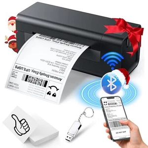 Thermal-Label-Printer-Shipping Label Printer for Small Business 4x6 Bluetooth - Picture 1 of 9