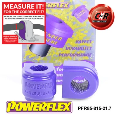 Powerflex Barra Estabilizadora Posterior Cojinete 21.7mm Para VW Tiguan (2016 - Imagen 1 de 4