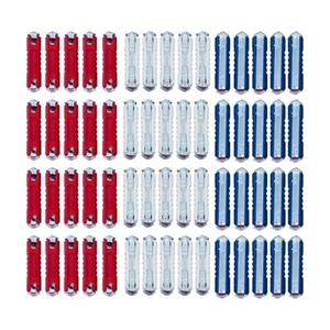 Auto Kfz Sicherung Abschmelzsicherungen SET 8A 16A 25A 60 Stk Schmelzsicherung - Bild 1 von 1