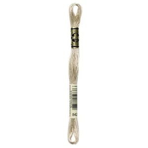 DMC 6-Strand Embroidery Cotton 8.7yd Very Light Beige Brown - Picture 1 of 2