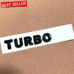 Gloss Black For CX-30 CX-50 CX-5 MX5 Turbo Flat Rear Trunk Lid Sticker Replace - Picture 1 of 6