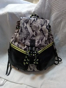 Mochila Aimee Kestenberg Sky High de cuero/nylon nueva sin etiquetas asa superior bolso de hombro - Imagen 1 de 7