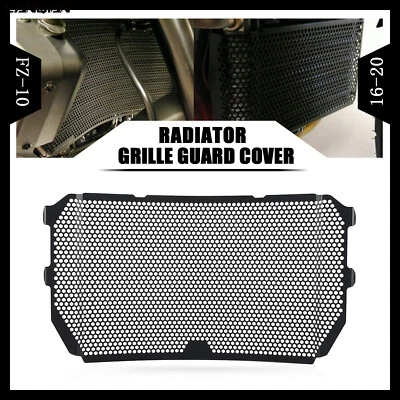 Radiator Guard Cover Grille For YAMAHA FZ10 FZ-10 MT-10 MT10/SP 2016-2020 Black Foto 1 de 4