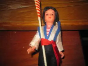 Beautiful 1950s Vintage Venetian Gondolier 6" Doll EUC - Picture 1 of 9