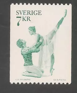 Suecia #1141 (A305) En muy buen estado sin montar o montar - 1975 7 k Romeo y Julieta Ballet - Imagen 1 de 1