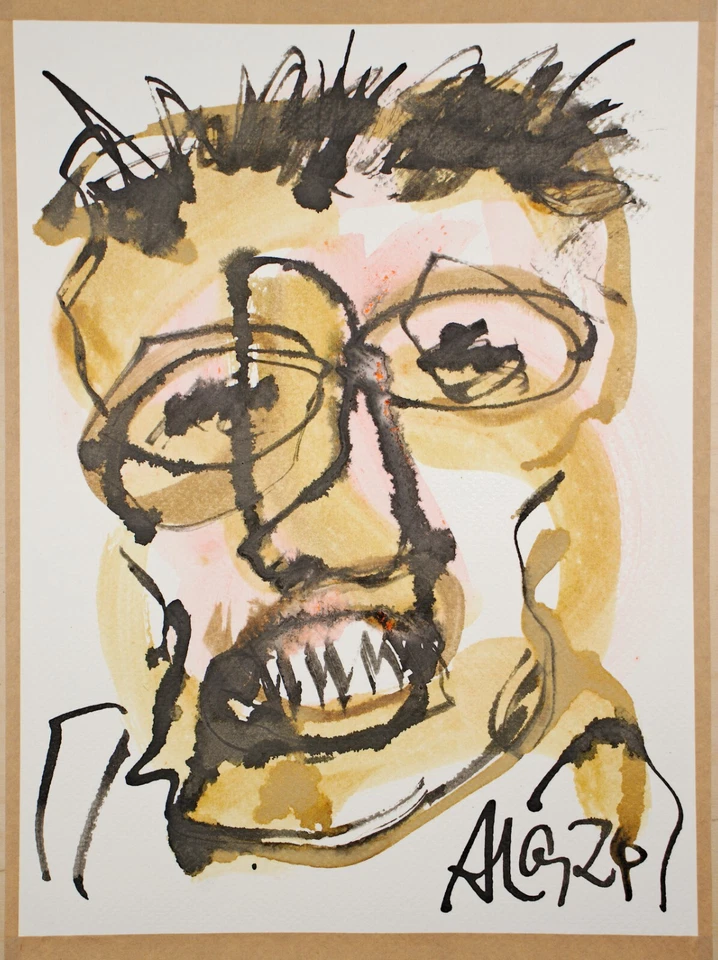 Serie "Candidatos a Elecciones" Sht 3 Tinta Firmado Prof. Andreas Loeschner-Gornau Foto 1 de 1