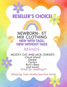 NWT Wholesale Children's Clothing Newborn-5T $275+ Retail Lot Of 25 Read Details - Picture 1 of 6
