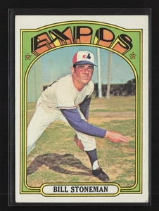 1972 Topps #610 Bill Stoneman Montreal Expos EX - Picture 1 of 2