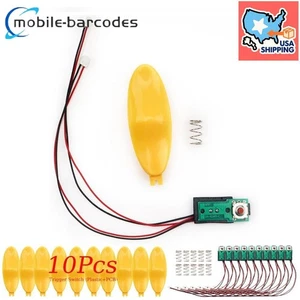 Interruptor de gatillo 10X (plástico + PCB) para Motorola Symbol MC9200-G MC92N0-G (2 pines) - Imagen 1 de 5