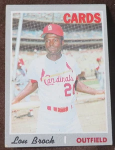 12133 1970 TOPPS LOU BROCK #330 - Picture 1 of 2