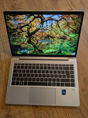 HP Elitebook 640 G9 Core i5 1245U 1.6GHz 16GB RAM 256GB SSD 14.1" 12th Gen 8205 - Image 1 of 4