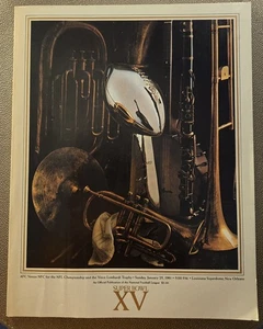 1981 Superbowl XV Program Oakland Raiders 27, Phila Eagles 10 Plunkett MVP - Picture 1 of 6