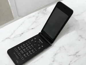 Fujitsu Arrows F-03L Keitai Flip Phone Black Unlocked SIM Free From Japan Used - Picture 1 of 10