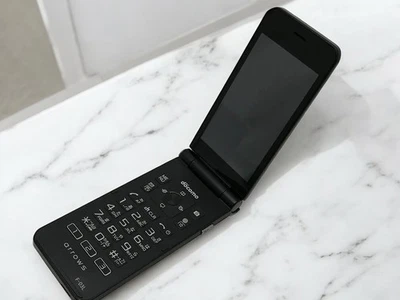 Fujitsu Arrows F-03L Keitai Flip Phone Black Unlocked SIM Free From Japan Used - Image 1 of 4