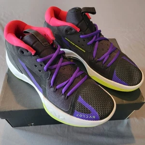Jordan Zoom Seperate, Nero/Volt-Electro Viola, Uomo Taglia 11,5, Nuovo con scatola - Foto 1 di 15