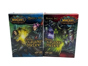WoW TCG Arena Grand Melee card box Horde & Alliance - Picture 1 of 2