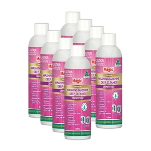 8 x Magic Washing Machine Deep Cleaner & Disinfectant 250mL - Picture 1 of 5